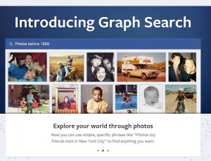 Facebok graph search